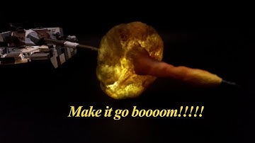 How to add muzzle flash to model tank