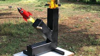 ROKET SOBASI YAPIMI ( ROCKET STOVE )