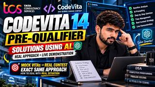 Information TCS CodeVita Season14 Pre-Qualifier Round | Solve Coding Questions With AI | Public Test Case Issue Guide