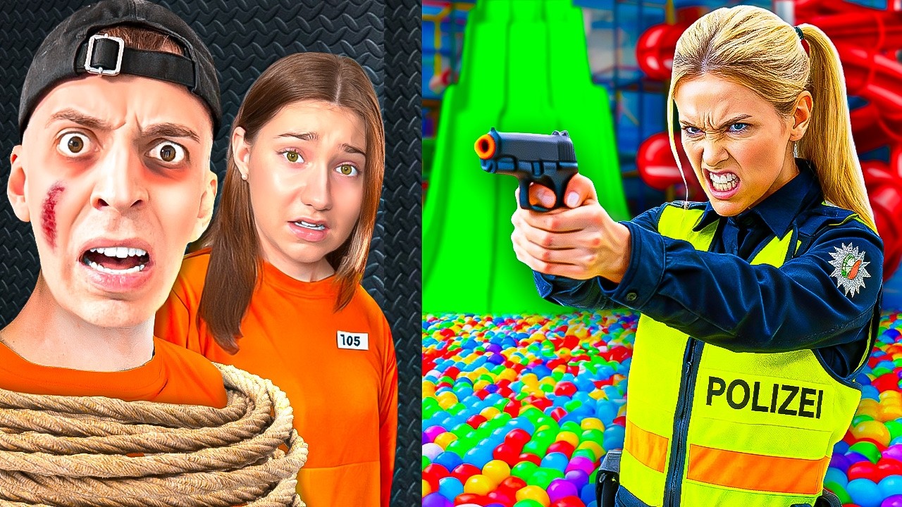 WIR sind NACHTS im KINDERSPIELELAND VERHAFTET worden! 😱 (eskaliert)