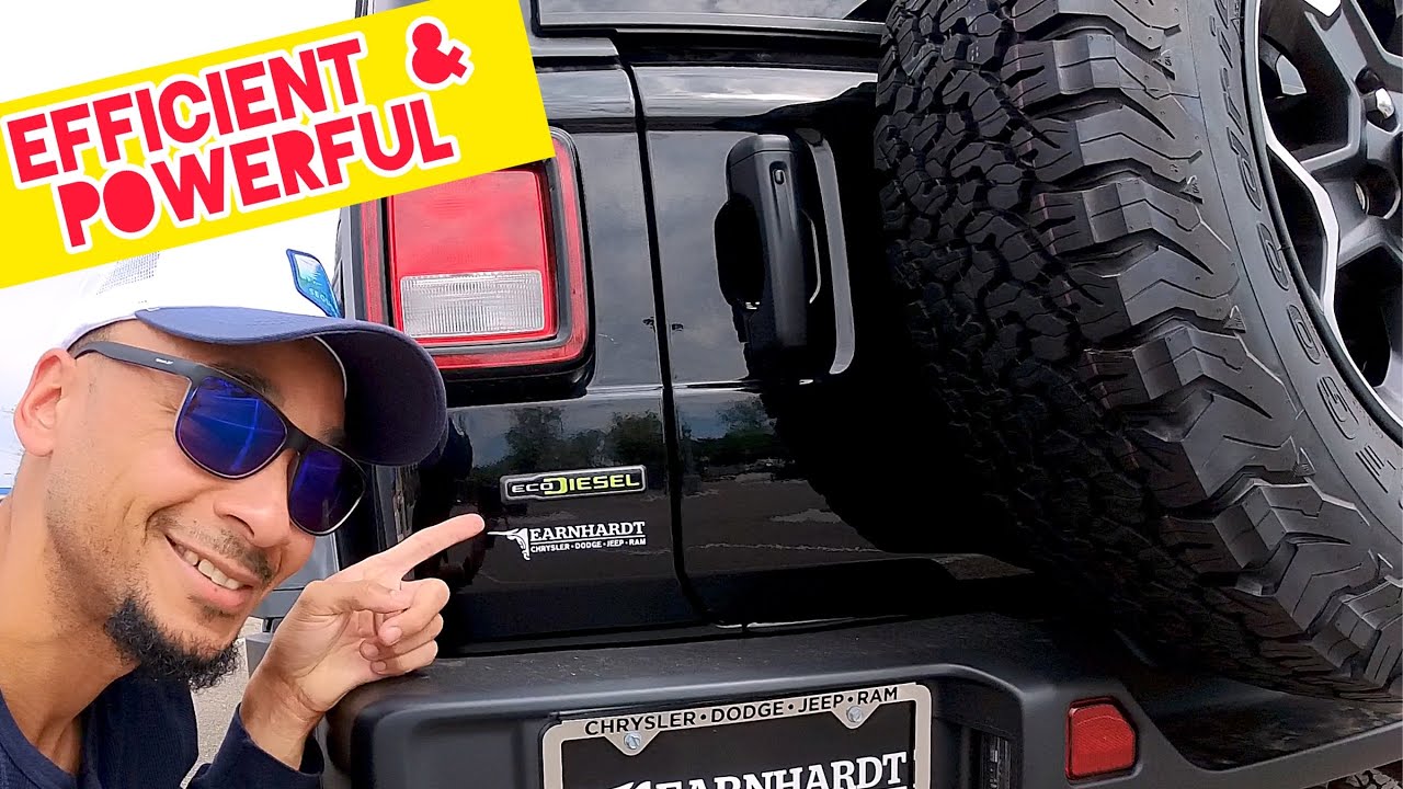 Дизельный Wrangler!! || Jeep Wrangler Rubicon ECO DIESEL 2023 года. Подробный обзор и тест-драйв!