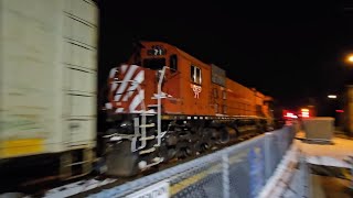 Rare - Cn 306 With Sartigan Railway Locomotive Cfs 71 Mlw M636 2024-02-16