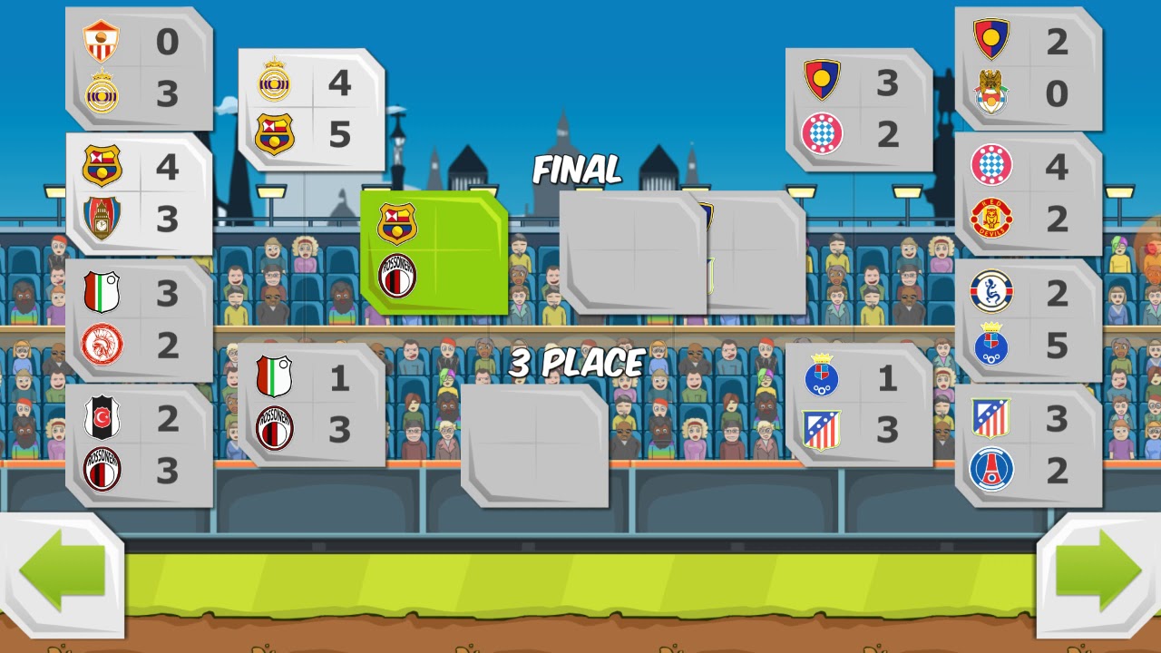 بطوله الكأس في لعبة Y8 Foot ball YouTube