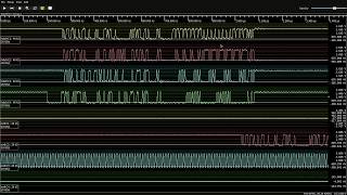 glscopeclient multi-scope sync demonstration