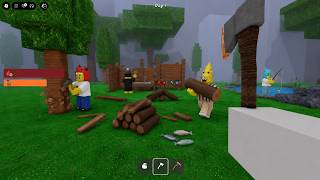 KIDS BUILT MY CAMP in the NEW UPDATE! | 99 Nights in the Forest ROBLOX