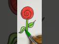 How to draw flower Easy art ideas #shorts #trending #ytshorts #art #viralshorts #drawing