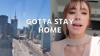 STAYING INSIDE | weekly vlog in toronto