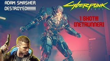 One Shotting Adam Smasher (Very Hard) | CYBERPUNK 2077 | Patch 2.01