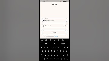 Flutter Tutorial - Login Signup Page
