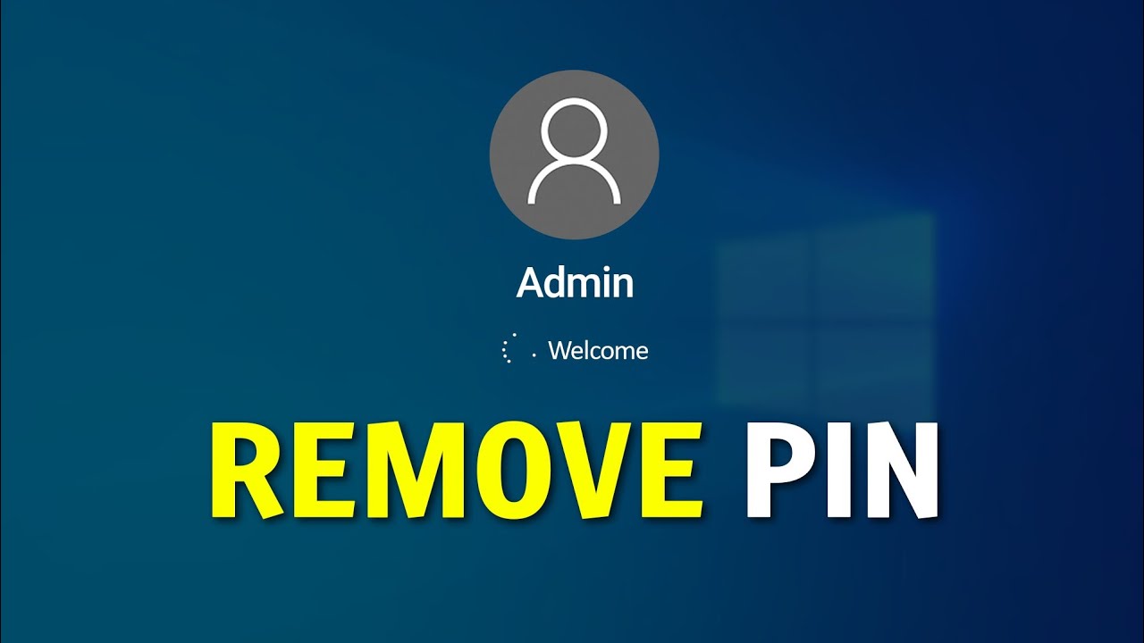 How To Remove PIN From Windows 10 YouTube how-to-remove-pin-from-windows-10-youtube