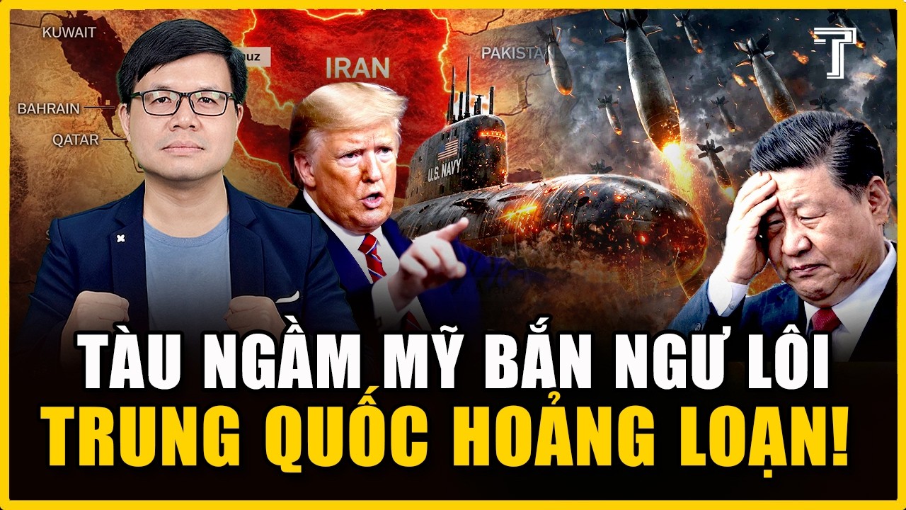 PHÁ TAN THẾ CỜ HORMUZ, MỸ ĐÁNH CHÌM 20 TÀU IRAN, TIẾP TỤC SIẾT CỔ TRUNG QUỐC