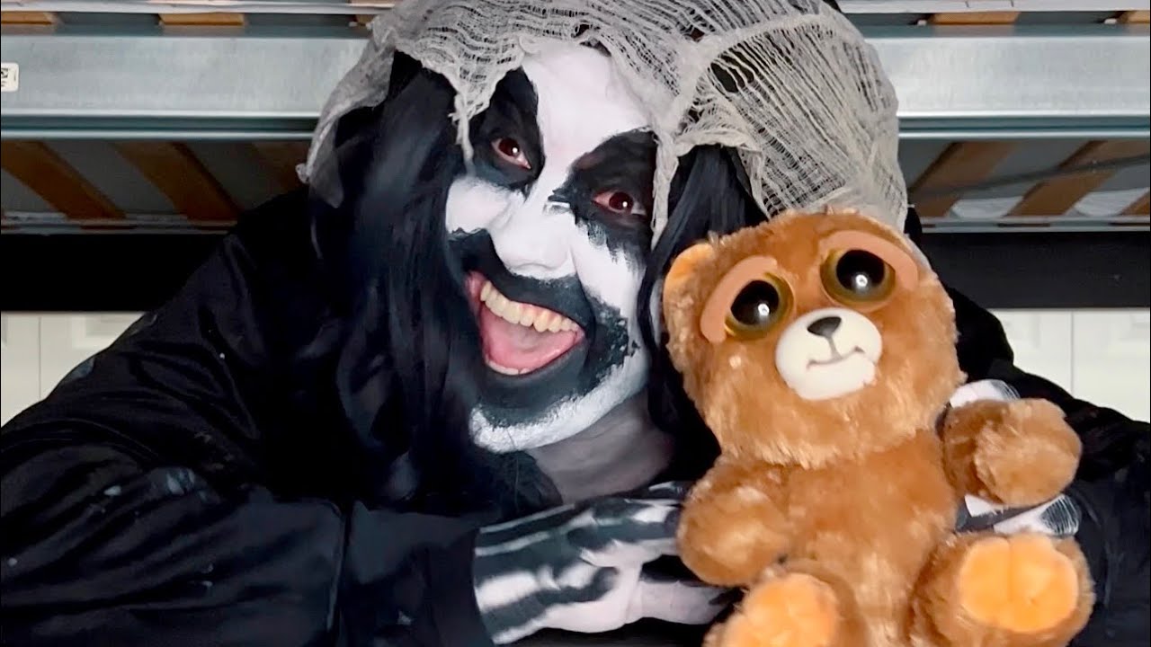 Scary teddy bear 🧸😱 