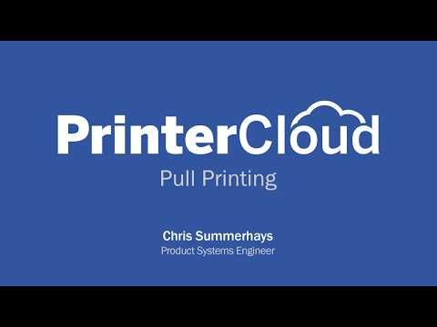 PrinterCloud - Pull Printing