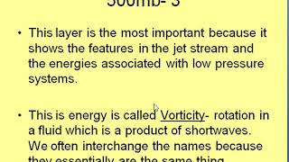 Weather Forecasting Lesson: Upper Air Maps and Vorticity