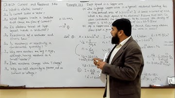L5.2 Ch 27 Current and resistance: resistance of a conductor and Ohm