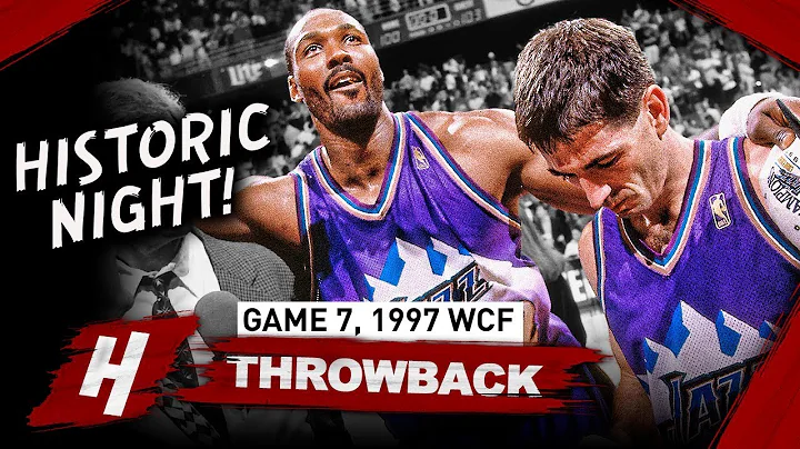 John Stockton & Karl Malone EPIC Game 6 Highlights vs Rockets 1997 WCF - CLUTCH Stockton! - DayDayNews