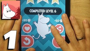 Moomin Quest - Gameplay Part 1 Levels 1-8 (Android,iOS) - Handcam