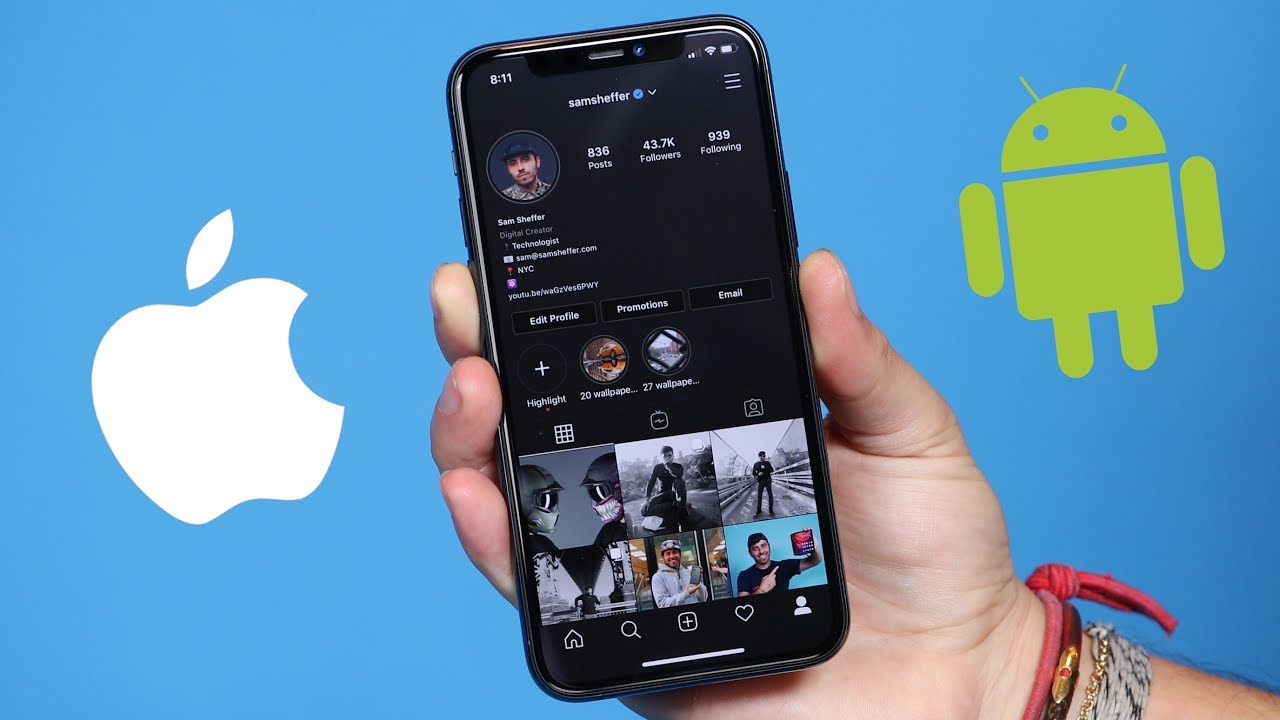 Instagram updates bring dark mode to iOS 13 and Android 10