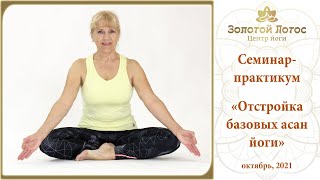 Семинар-практикум &quot;Отстройка базовых асан йоги&quot; (Reconstruction of basic yoga asanas)