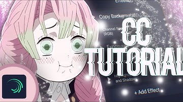 Colour Correction Tutorial | Alight Motion