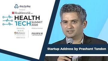 Start-up Address by Prashant Tandon, Co-founder, 1 MG at ET Health Tech Summit