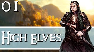 THE BURDENS OF POWER! Third Age: Total War - [ DaC EUR ] - High Elves - Episode 1