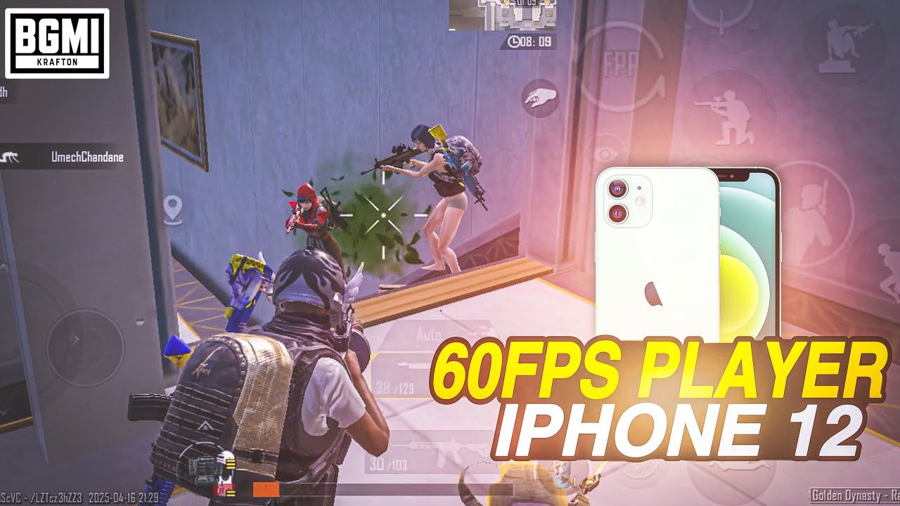 CLUTCHES IN IPHONE 12 ⚡️ [ FASTEST 60 FPS PLAYER ] BGMI - YouTube