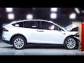 Tesla Model X crash test – One of the Safest SUV