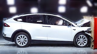 Tesla Model X Crash Test | TOP SAFE SUV