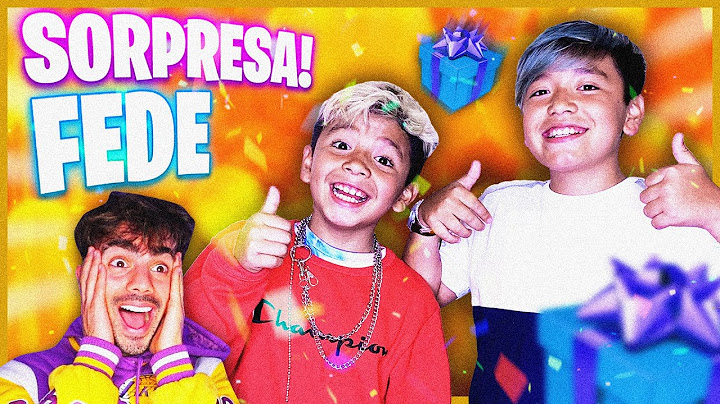 LE DIMOS UNA SORPRESA DE CUMPLEAÑOS A FEDE!