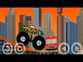 Monster Truck Destroyer - All 12 levels - Walkthrough | Car Cartoons For Children | Kids TV Channel