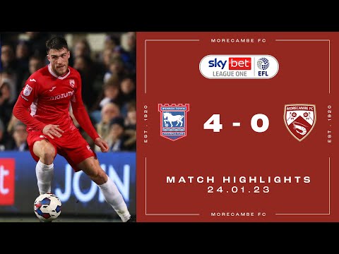 Ipswich Morecambe Goals And Highlights