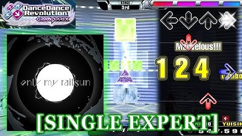 【DDR GP】 Only my railgun [SINGLE EXPERT] 譜面確認＋Play