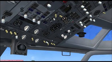 How to start up a default 737-800