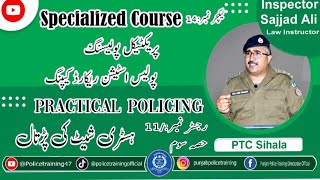 Understanding Patterns: Police History Sheet Actualización