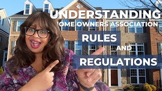 Homeowners Association: Rules and Regulations Explained