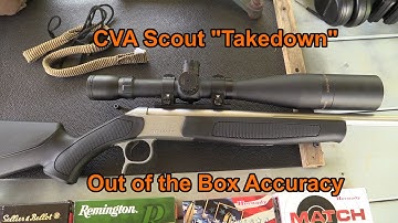 Cover Image for CVA Scout "Take Down" 6.5 Creedmoor - Out of the Box Accuracy