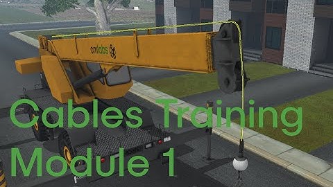 Vortex Studio Cables Tutorial 1 - Creating a cable system