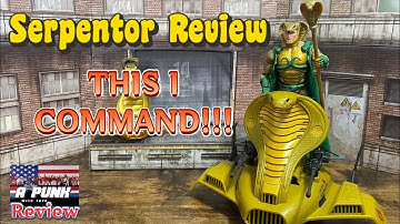 GI Joe Classified Serpentor Review by Hasbro