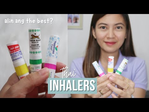 the best thai inhaler! 👃🏼🍃| unboxing & review | poy-sian, tiger balm, peppermint field
