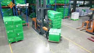 Client Case Zowell Vue Series Man-Up Vna Forklift