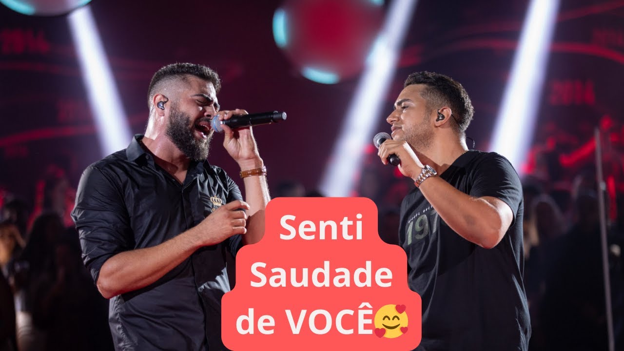 Henrique e Juliano - SENTI SAUDADE DE VOCÊ (To Be Nova Iorque) - YouTube