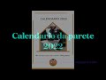 Calendario 2022 protezione micio  versione da parete