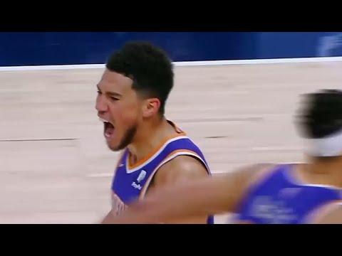 Devin Booker STOLE from Jokic and the Nuggets THREE TIMES in a heated third quarter! 🔥