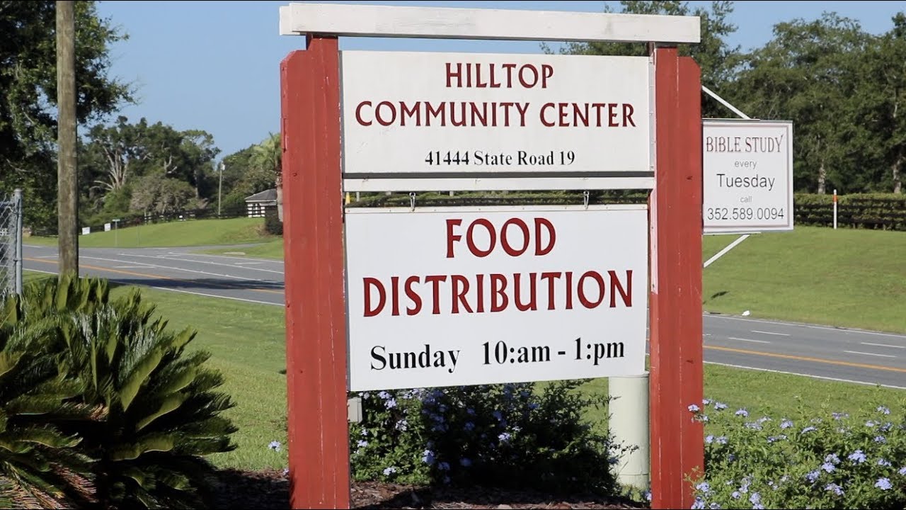 Hilltop Community Center Food donation Ministry YouTube