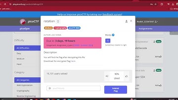 rotation picoCTF Beginner Cryptography Challenge