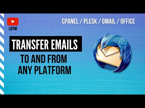 Transfer Emails from one host to another using Mozilla Thunderbird (Cpanel / plesk email migration)