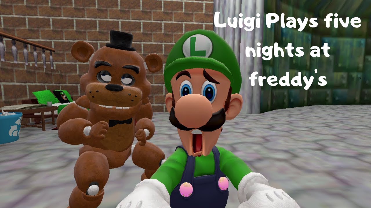 Luigi Plays Five Nights At Freddy's (A G Mod Animation)