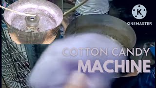 COTTON CANDY MACHINE | TESTING | OWN MADE