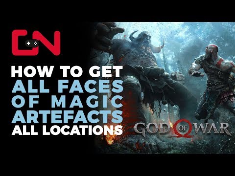 Video: God Of War Faces Of Magic Lokasi: Di mana Untuk Mencari Semua Sembilan Lokasi Seior Mask